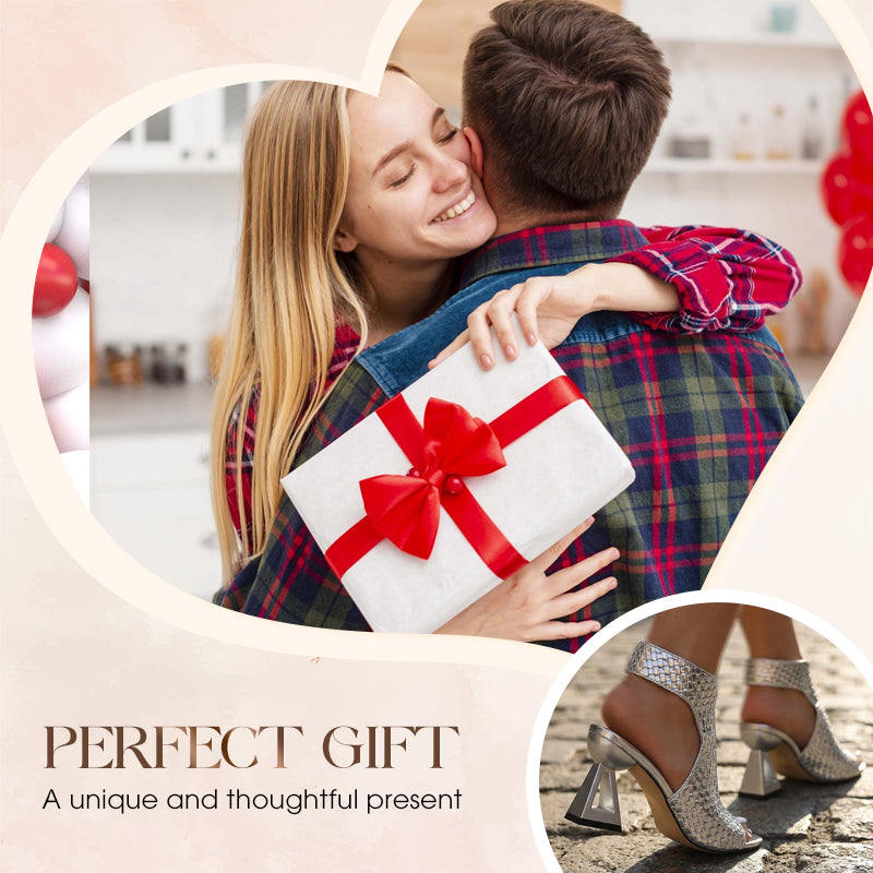 👡 50% OFF NOW! ✨ Women's Elegant Peep-Toe Heeled Sandals – Comfortable Block Heel, Adjustable Strap & Chic Design 💃