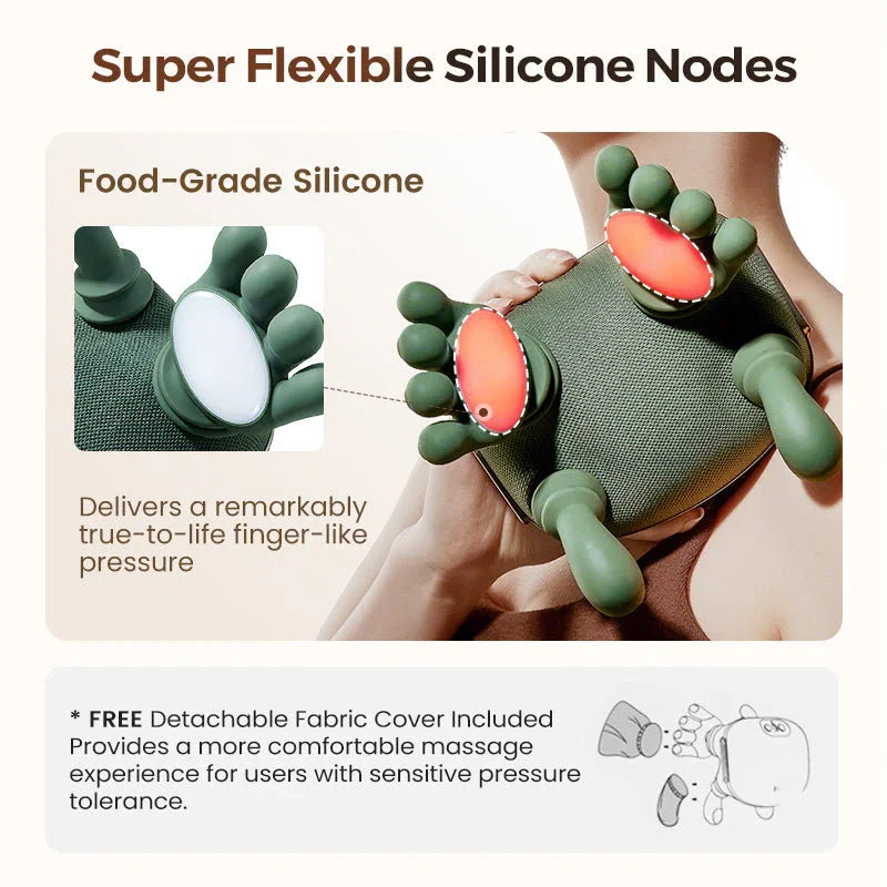 💆‍♂️ 60% OFF NOW! ✨ Portable Neck Massager – Shiatsu Kneading, 3D Deep Relief & Wireless Use 🔋