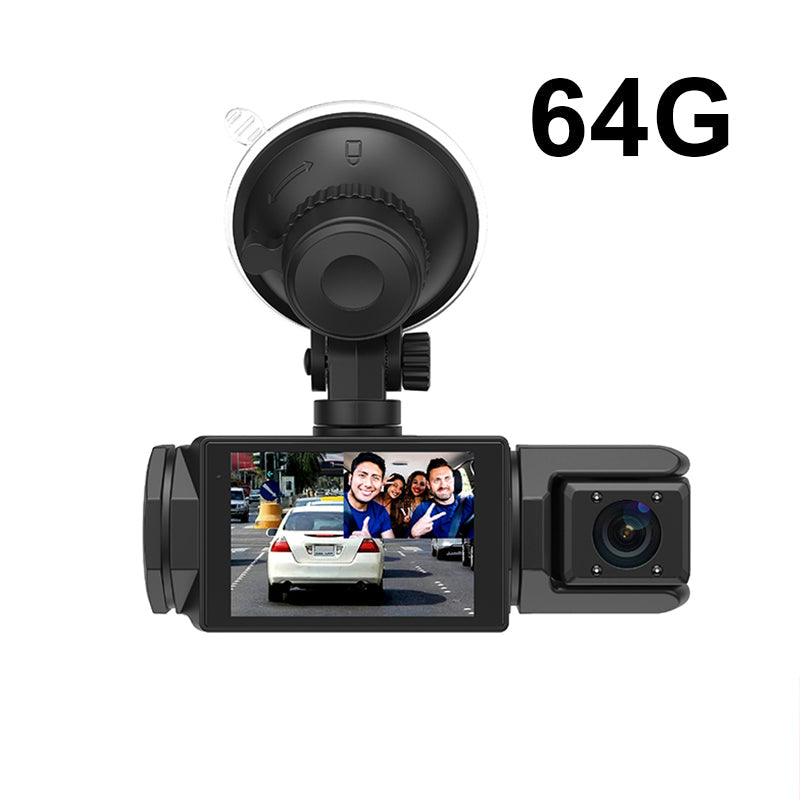 ⏰🚗HD 1080p Car Recorder with Reverse Camera