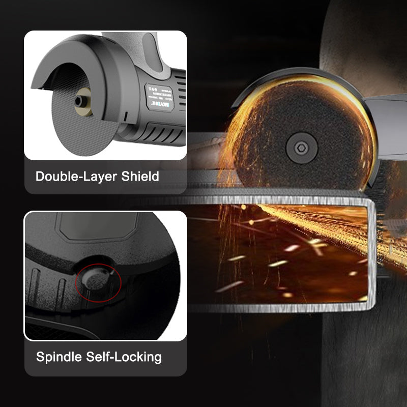 ⚙️ 50% OFF NOW! ✨ 12V Mini Angle Grinder - Compact & Powerful for DIY Projects, Includes Cutting Disc and Safety Guard 🛠️📦