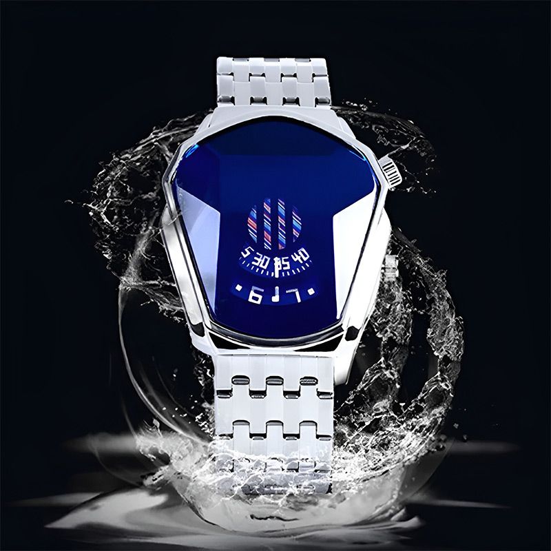 Luxury Mens Racing Sport Rhombus Watch