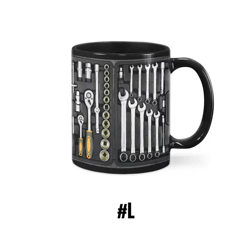 🏆🔨Funny Coffee Mug – Mechanic's Tool Kit☕