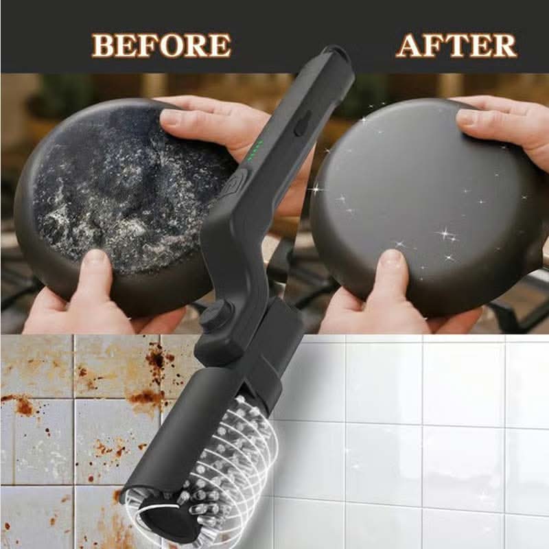 🔥60% OFF NOW! 🍖 Cordless Electric BBQ Brush Cleaner – Deep Cleaning, Long Handle & Rechargeable 🔋