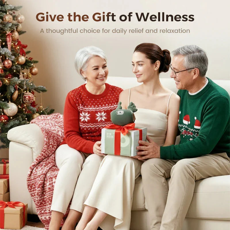 💆‍♂️ 60% OFF NOW! ✨ Portable Neck Massager – Shiatsu Kneading, 3D Deep Relief & Wireless Use 🔋