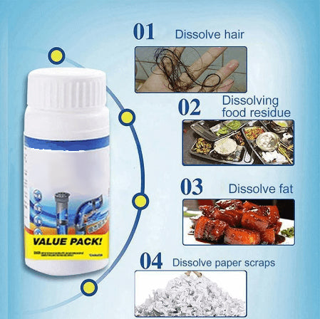 ⏰Last Day Surprise Price: Buy 1 Get 1 Free🔥SINK & DRAIN CLEANER