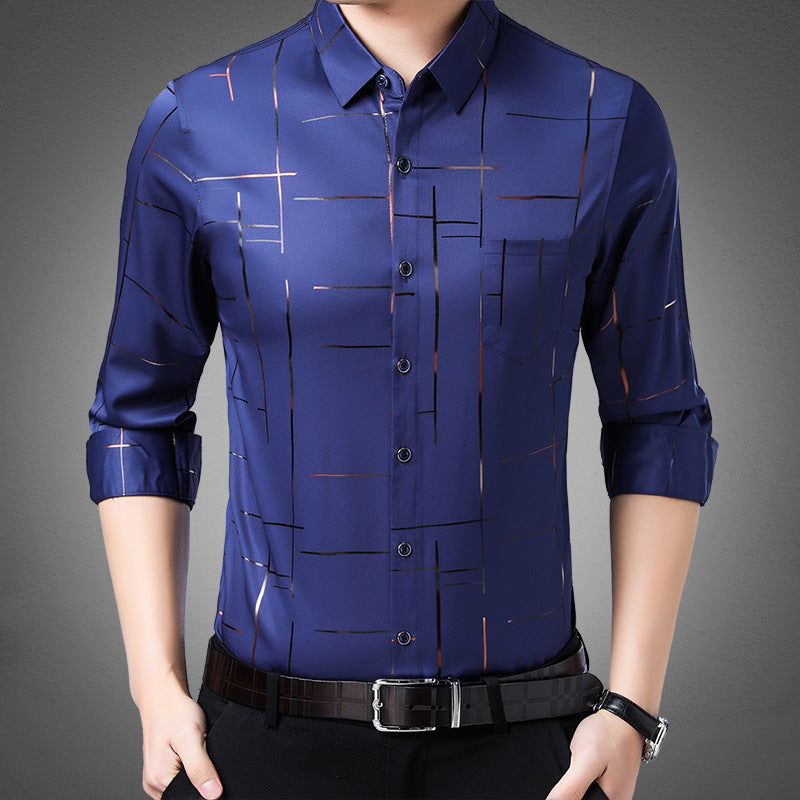 🔥 2026 Best-Seller | Men's Ultra-Thin Non-Iron Shirt | Loved by 10K+ ❤️【50% OFF】