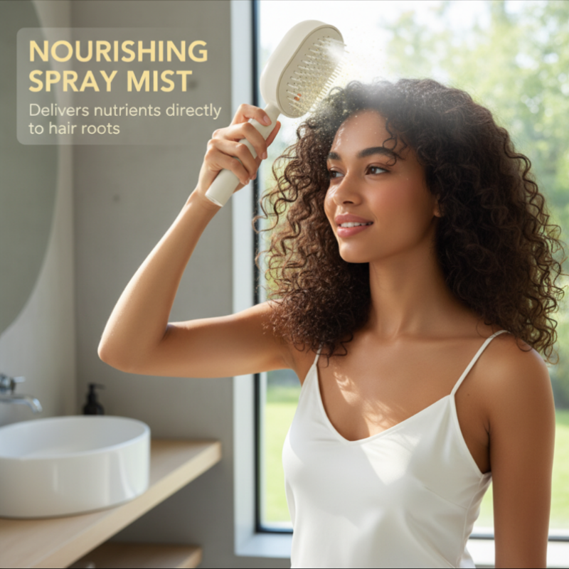 ✨🔥Electric Spray & Massage Hair Brush✨🔥