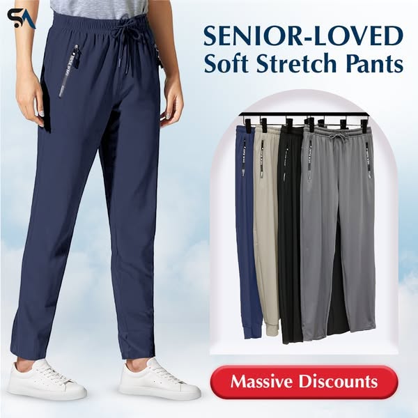 ⏳LAST DAY SALE 57% OFF!!🔥🎁Unisex Ultra Soft Stretch Perfect Drape Casual Pants