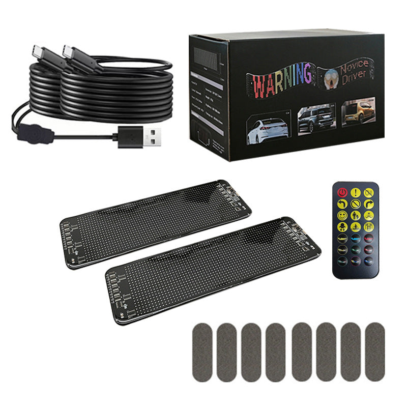 🔥Hot Sale 60% OFF🎁2 PCS Colorful Eye Lamp Soft Screen for Car Windows🚗