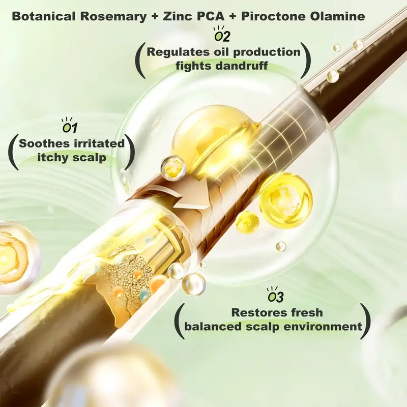 🧴 50% OFF✨ Smooth & Glossy Hair Shampoo - Natural growth, deep follicle repair, Sulfate-Free Formula for All Hair Types 🌟📦