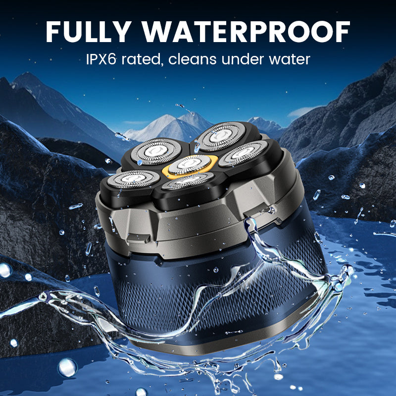 🔥 50% OFF!🔥6D Waterproof Head Shaver Kit for Bald Men