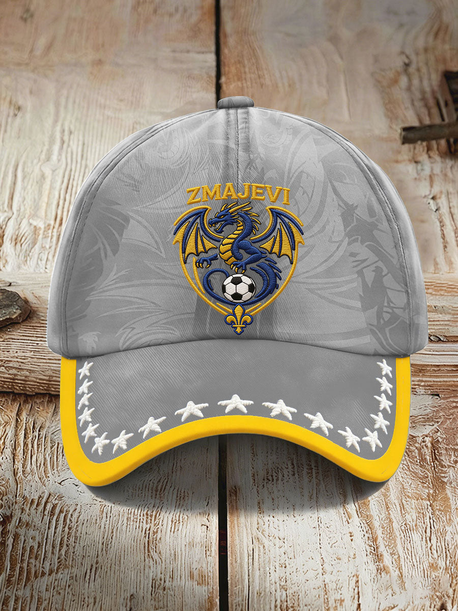 Unisex Bosnia ZMAJEVI Football Lover Printed Hat