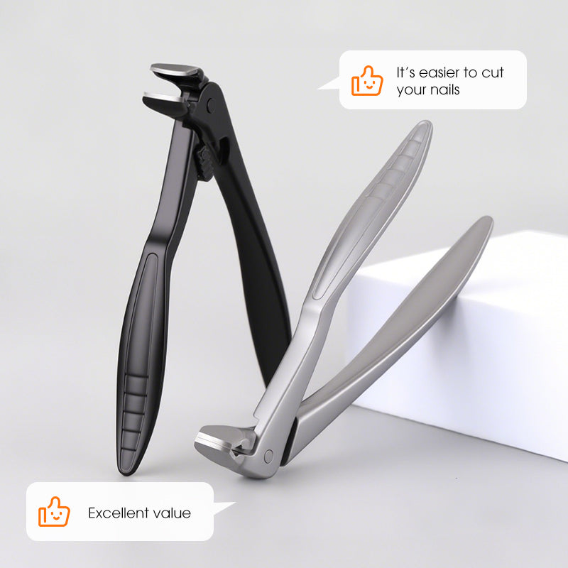📢📢50% OFF NOW✨🔥Curved stainless steel nail clippers – Ergonomic and easy for seniors to use