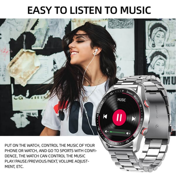 📢📢50% OFF !!!⏰Multifunctional Bluetooth Talk Casual Smartwatch