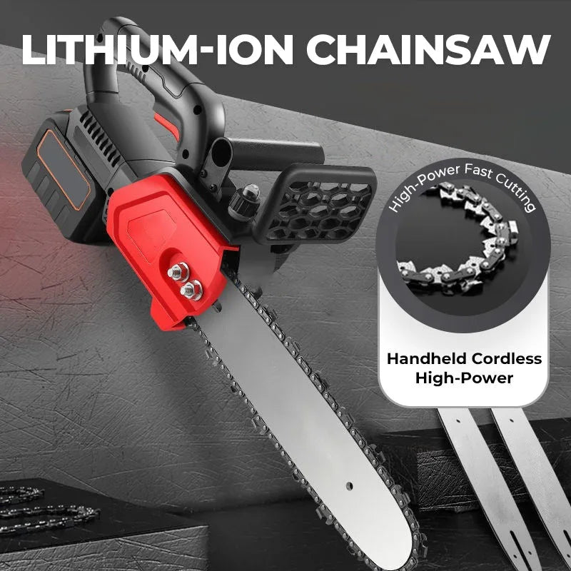 ⏰⏰⏰Last 2 hours: Big Sale & Free Shipping🔥Powerful Cordless Chainsaw (Lithium Battery) - 🎁 Tool Set Free Temporarily!