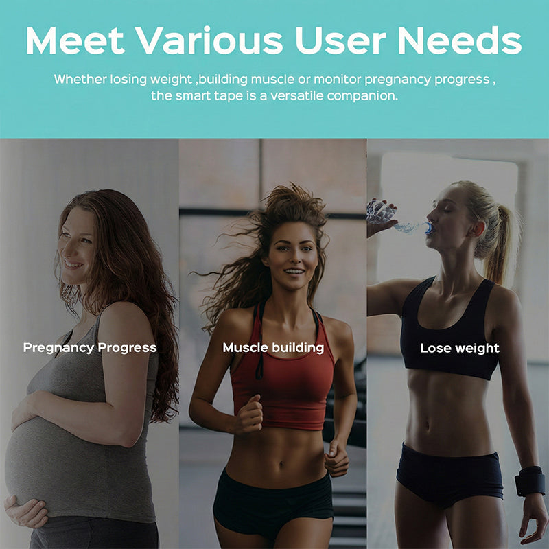 Smart Bluetooth Measuring Tape with App Sync