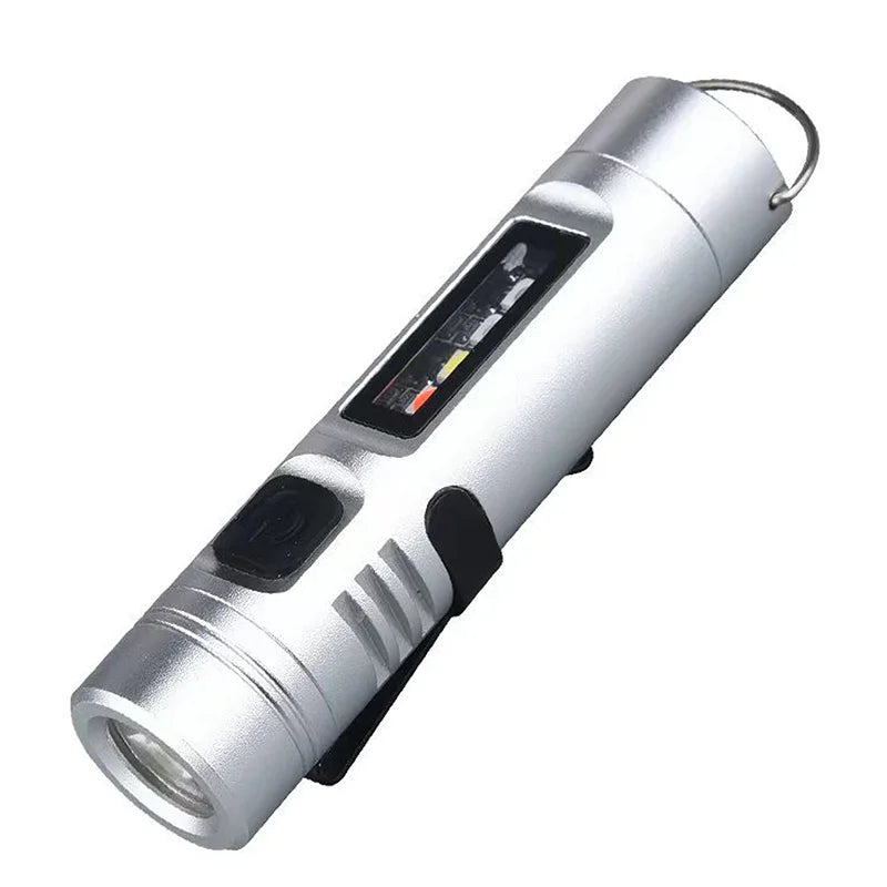 Multi-Functional Aluminum Alloy Mini Flashlight