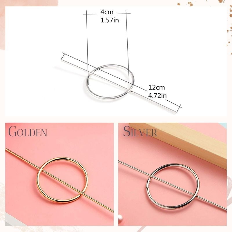 Elegant Quick Hairstyle Hairpins