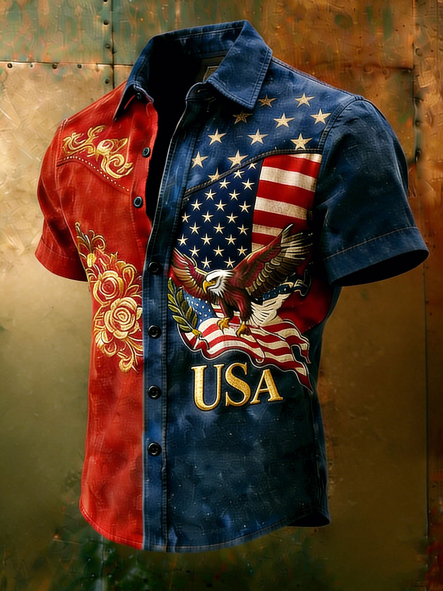 Men's American Western Casual Shirts