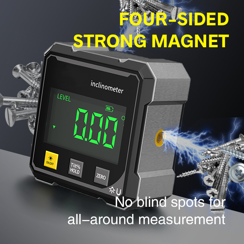 🚨BIG DISCOUNT!🔥Measure Angles Like a Pro — Magnetic Digital Angle Gauge