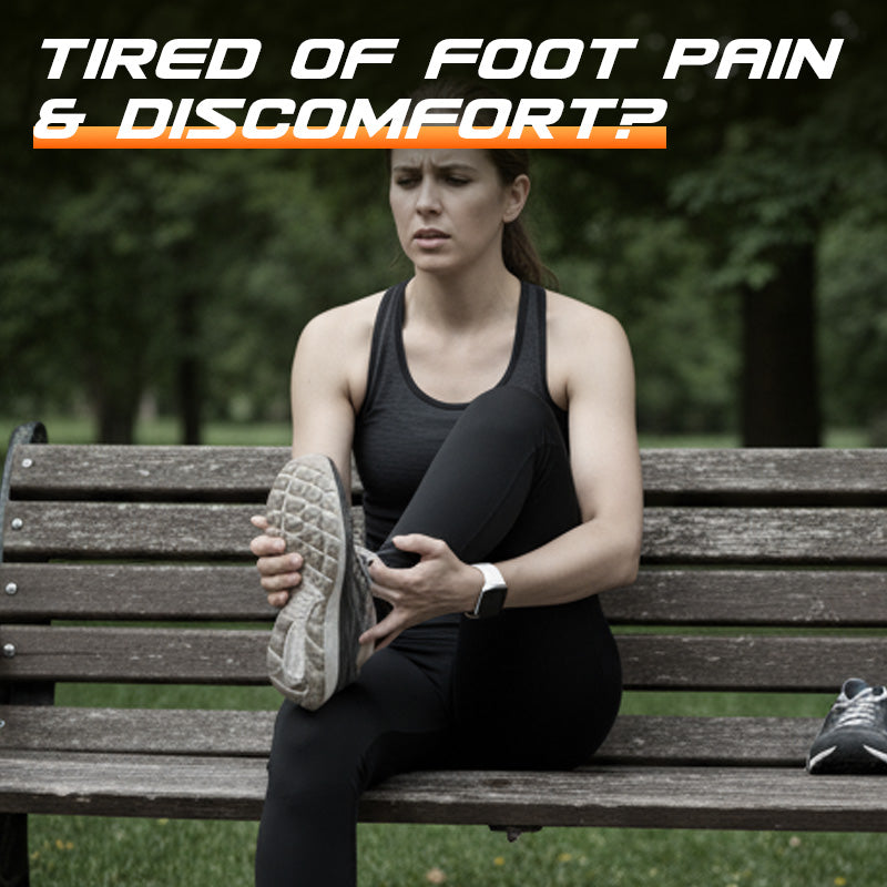 Sports Shock Absorbing Insoles with Arch Support