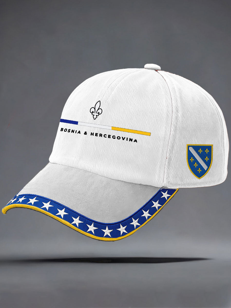 Unisex Bosnia ZMAJEVI Football Lover Printed Hat