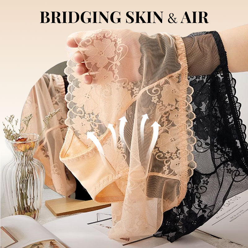 ⏰Last day – buy 1, get 2 free!!!💋Handmade silk lace knickers for women😍