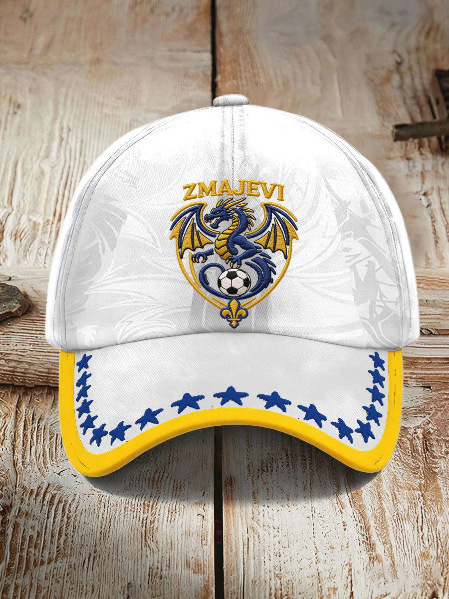 Unisex Bosnia ZMAJEVI Football Lover Printed Hat