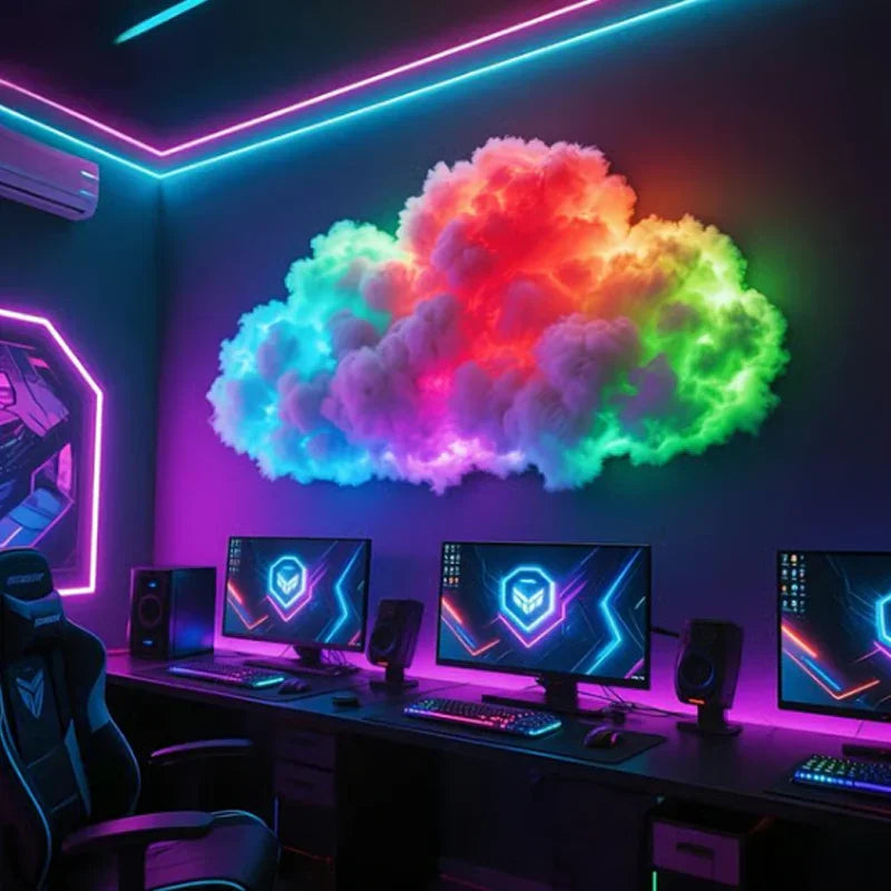 ☁️50% OFF NOW! ✨Thundercloud USB-Powered LED Decorative Lamp🌈☁️