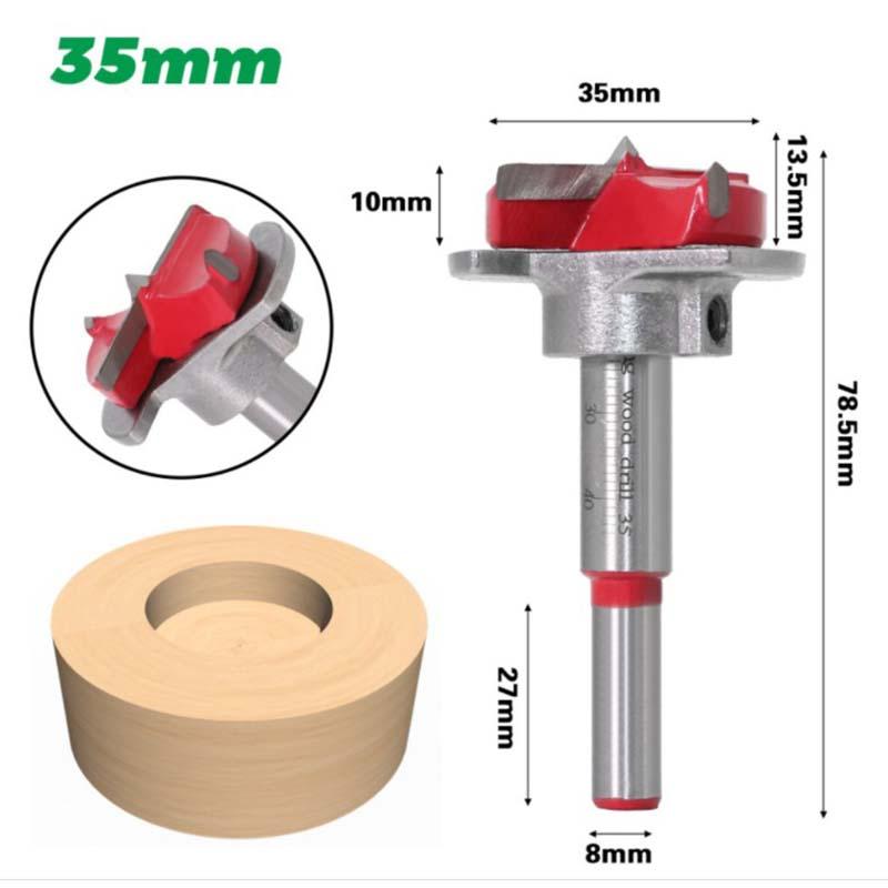 Positioning Woodworking Drill Bit Set