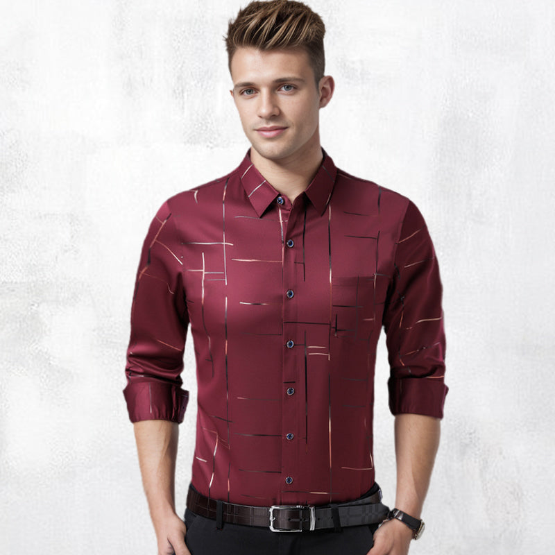 🔥 2026 Best-Seller | Men's Ultra-Thin Non-Iron Shirt | Loved by 10K+ ❤️【50% OFF】