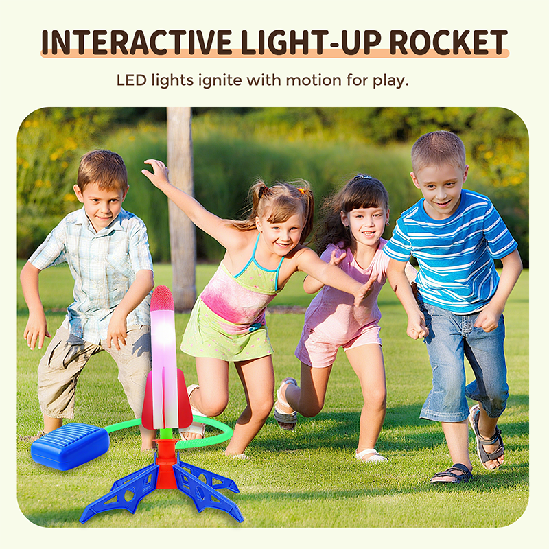 LED Rocket Launcher for Kids