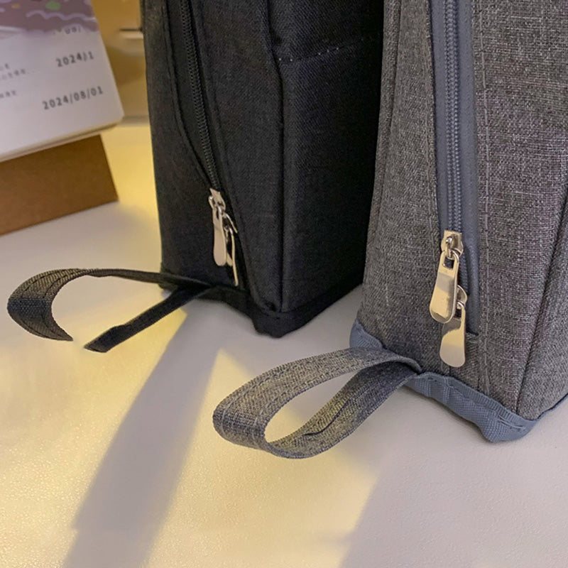 Multi-Purpose Large Capacity Oxford Cloth Standing Makeup Bag