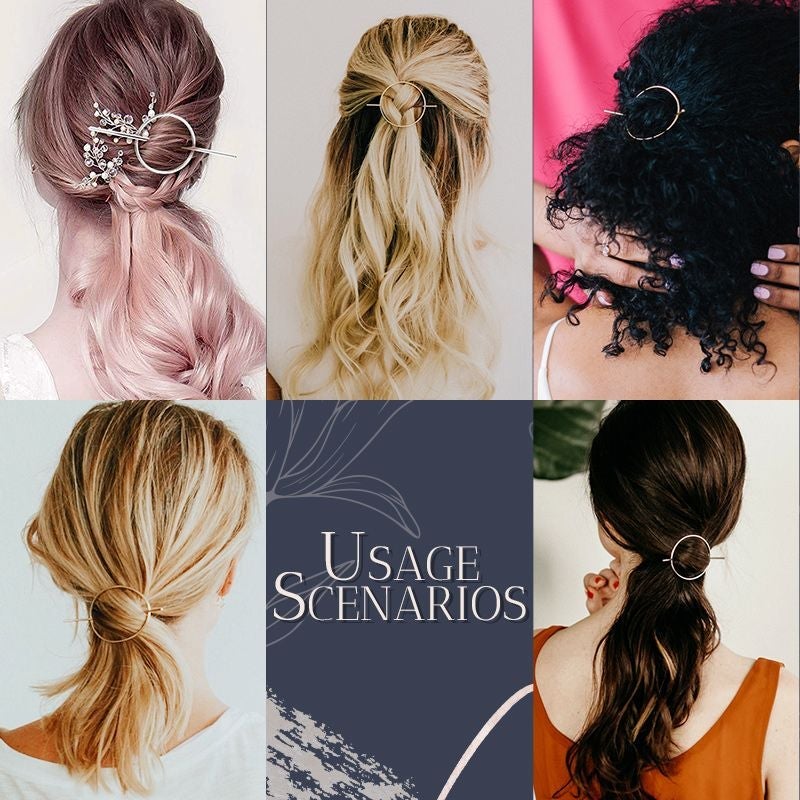 Elegant Quick Hairstyle Hairpins