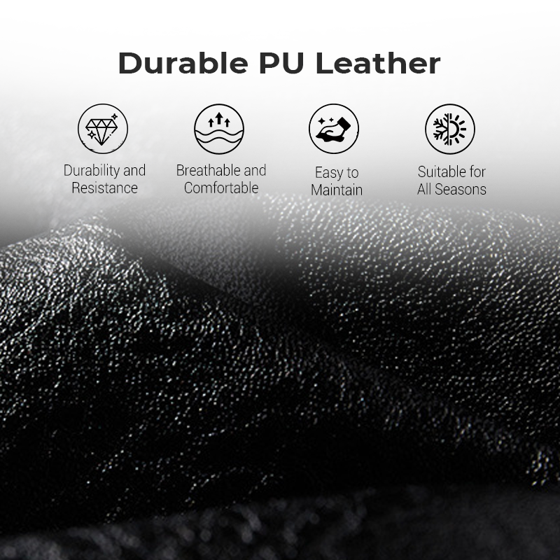 📢📢50% OFF !!!⏰Men's Lined Faux Leather Biker Jacket