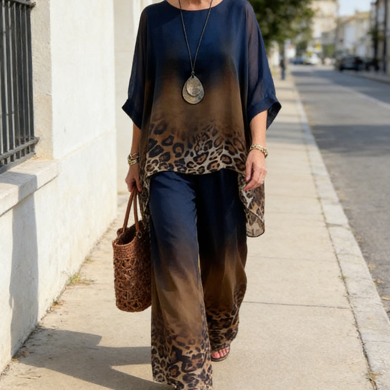 womens-gradient-leopard-print-2-piece-set