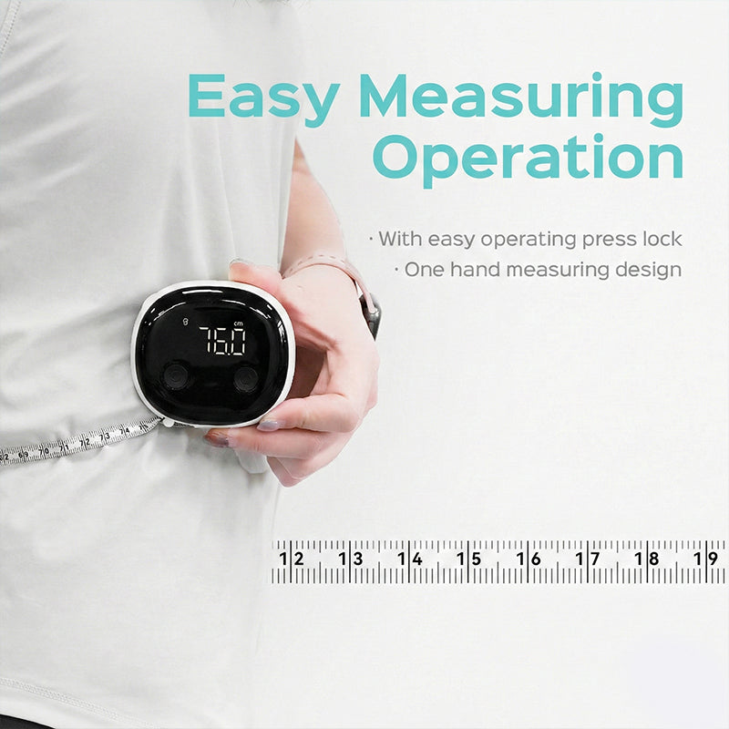 Smart Bluetooth Measuring Tape with App Sync