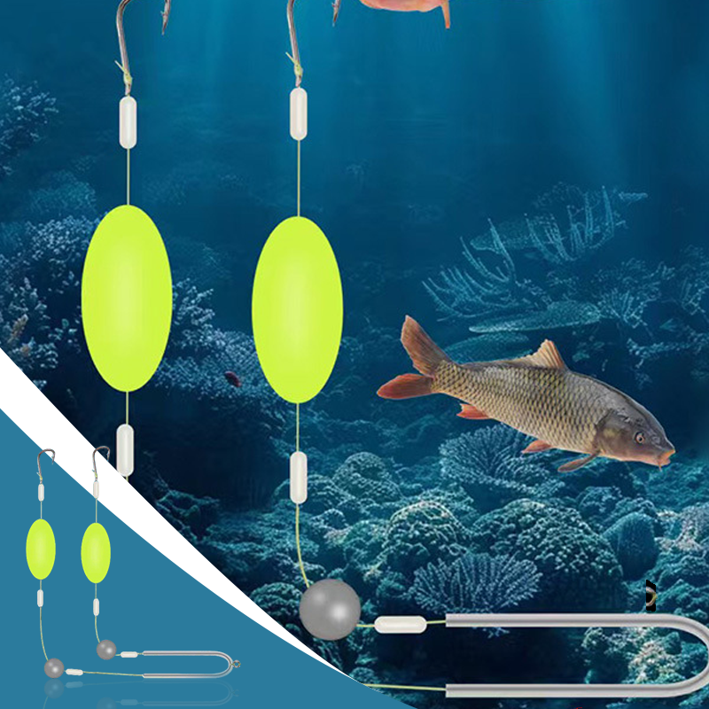 🔥Buy 4 free 6🔥 Universal Fishing Rig W/Float! 🎣