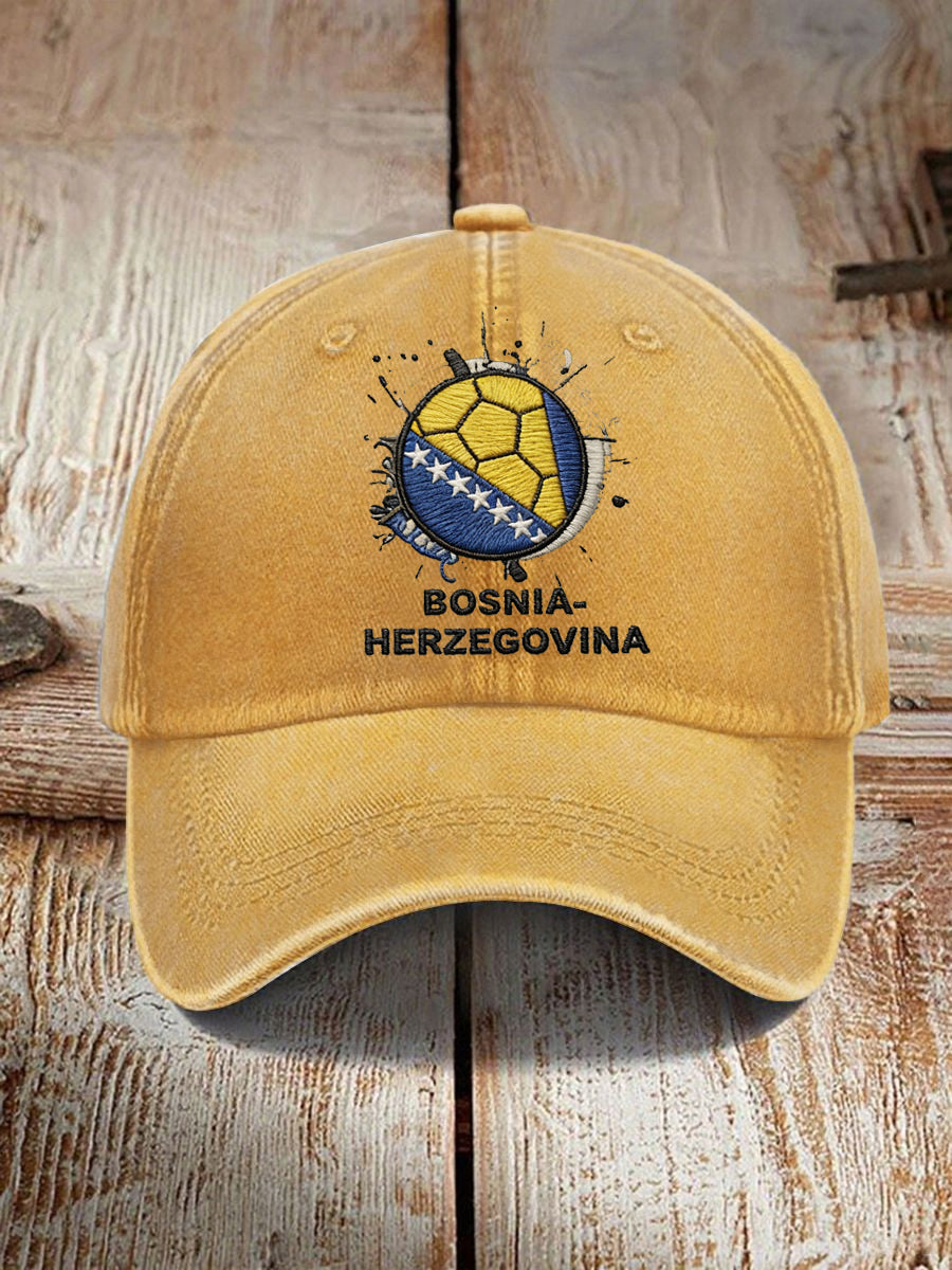 Unisex Bosnia ZMAJEVI Football Lover Printed Hat