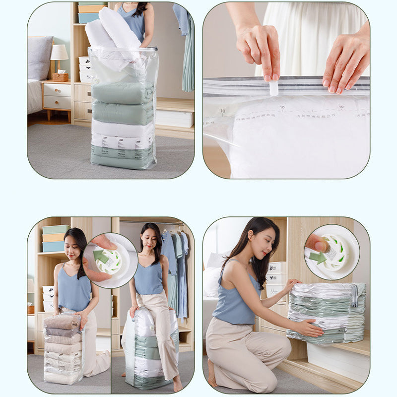 🔥2024 Household Essentials🔥Reusable Vacuum-Free Compression Storage Bags