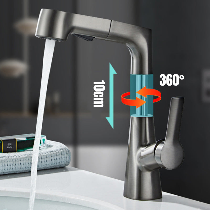 🔥While Supplies Last 40% OFF!🎉 1 Hole Bathroom Faucet with Pull Out Sprayer