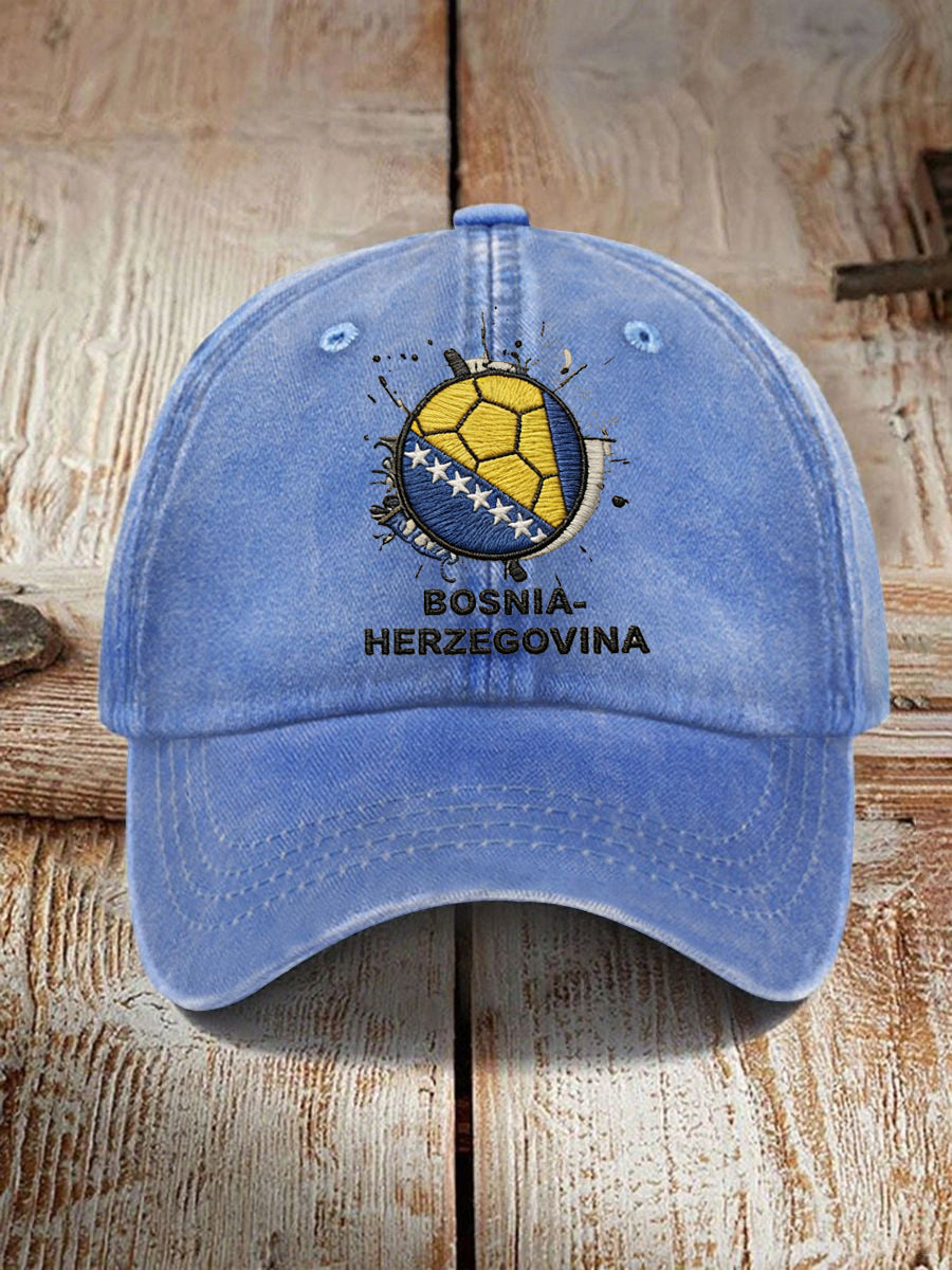Unisex Bosnia ZMAJEVI Football Lover Printed Hat