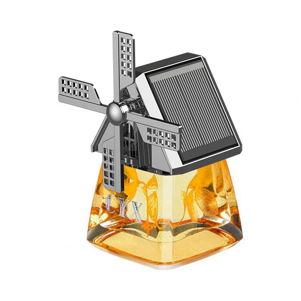 💥2025 New Style - 50% Off💥Solar-powered Windmill Aroma Car Air Freshener