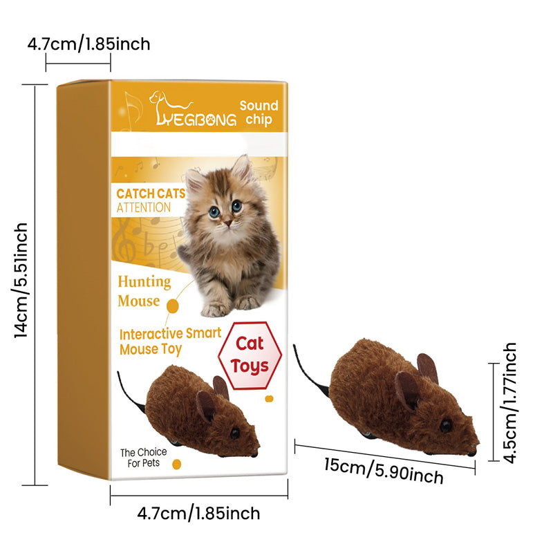 😫 BORED PET? SOLVED! 💥Mouse Toy for Cats and Dogs