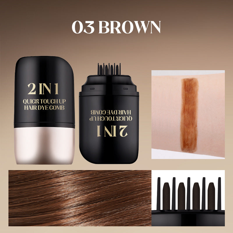📢📢50 OFF !!⏰⏰2 in 1 Quick Touch up Hair Dye Comb