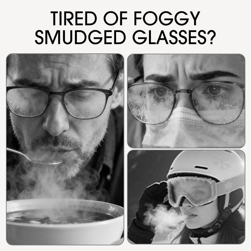 Multi-Purpose Glasses and Mirror Anti-Fog Cleaning Spray (50% OFF)