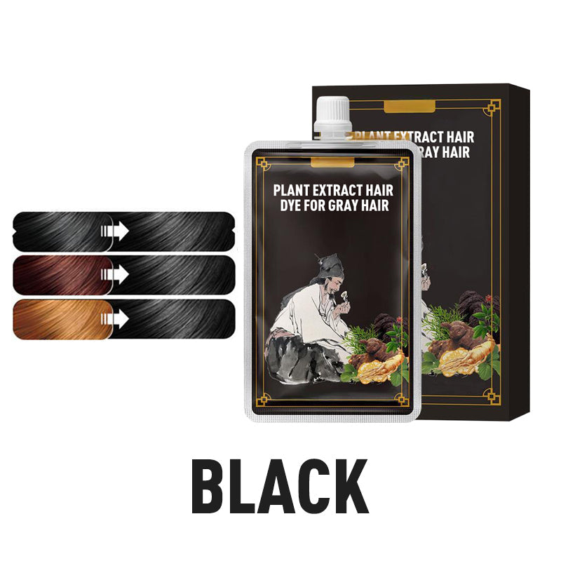 💆‍♀️🌿Plant Extract Hair Dye for Gray Hair（50% OFF）