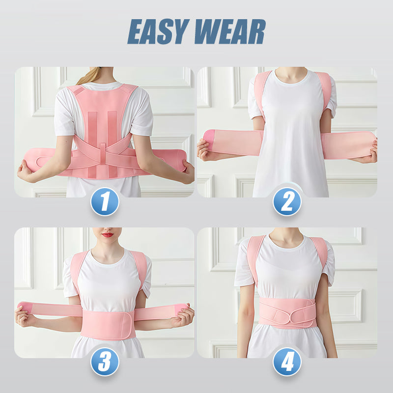 🔥HOT SALE 50%OFF🔥Steel Plate Back Support Posture Corrector