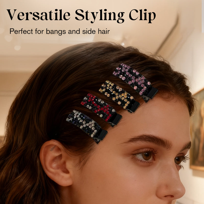 💕Last Day 50% OFF💕Rhinestone Hair Clip for Bangs