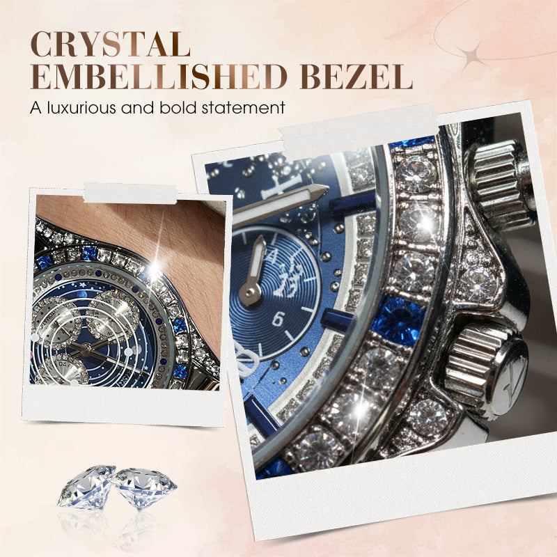 Men's Six-Hand Luminous Chronograph Watch